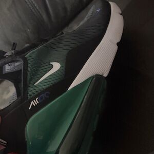 Nike Air 270 Black and Teal Sneakers